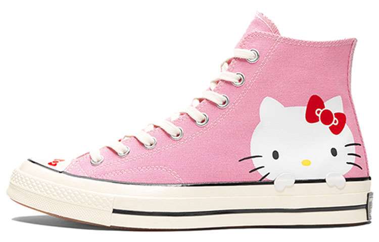 Converse 1970s Hi Hello Kitty Pink