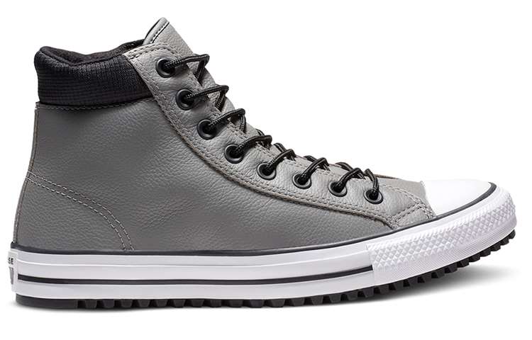 Converse Chuck Taylor All Star PC Leather High Top Boot Grey