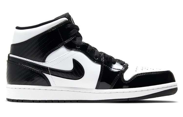 Jordan Air Jordan 1 Mid Se Asw "black And White"