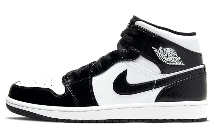 Jordan Air Jordan 1 Mid Se Asw "black And White"