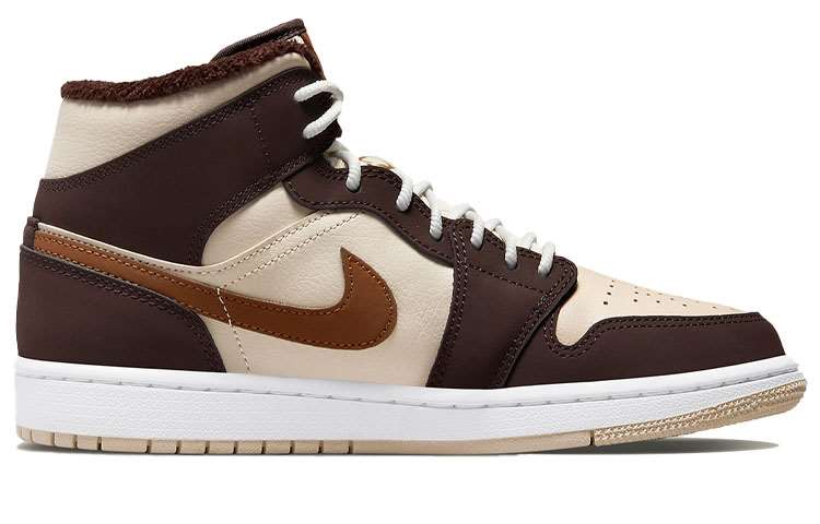 Jordan Air Jordan 1 Mid SE "Cream Dark Chocolate"