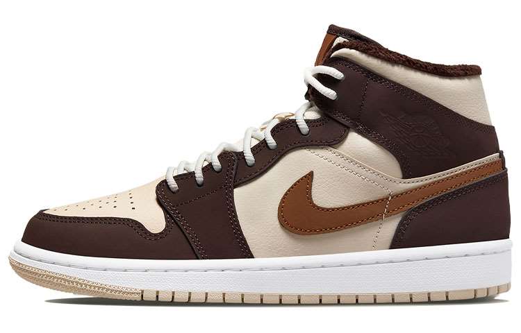 Jordan Air Jordan 1 Mid SE "Cream Dark Chocolate"