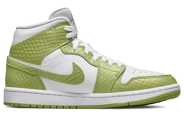 Jordan Air Jordan 1 Mid Se V2 "green Python"