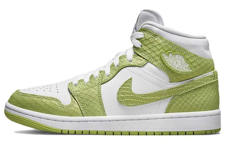 Jordan Air Jordan 1 Mid Se V2 "green Python"