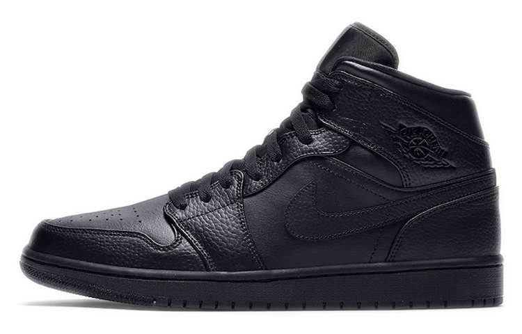 Jordan Air Jordan 1 Mid "Triple Black"