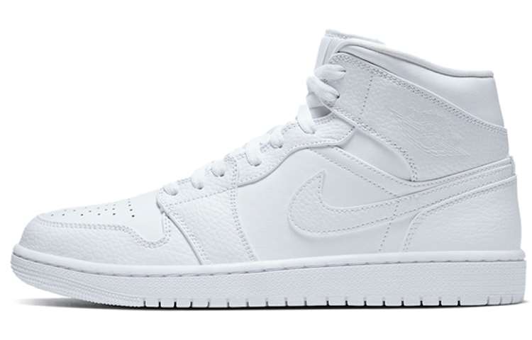 Jordan Air Jordan 1 Mid "triple White"