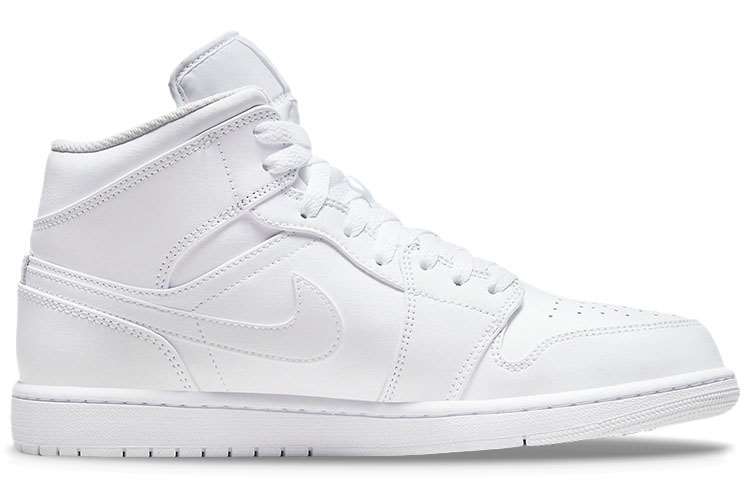 Jordan Air Jordan 1 Mid "triple White"