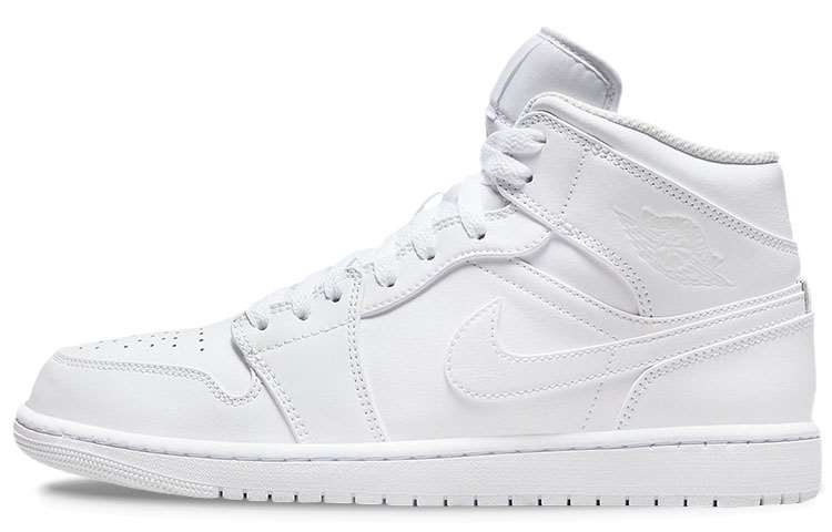 Jordan Air Jordan 1 Mid "triple White"