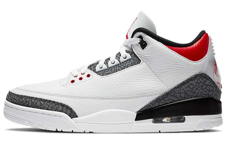 Jordan Air Jordan 3 Se-t Jp Denim Fire Red