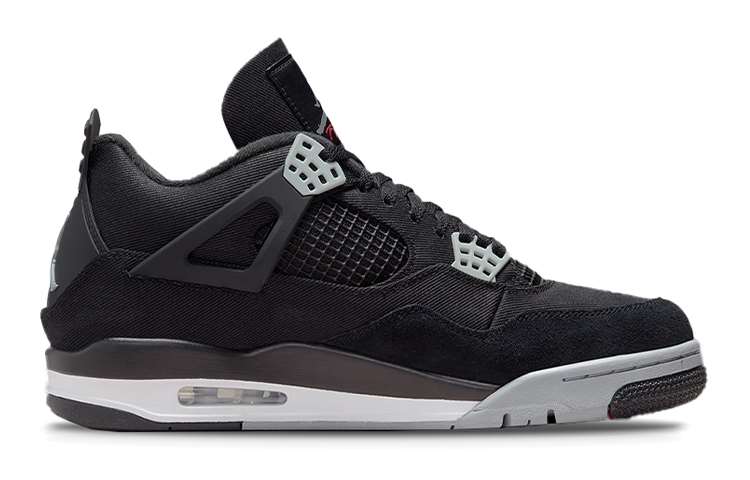 Jordan Air Jordan 4 Retro SE "Black Canvas" GS