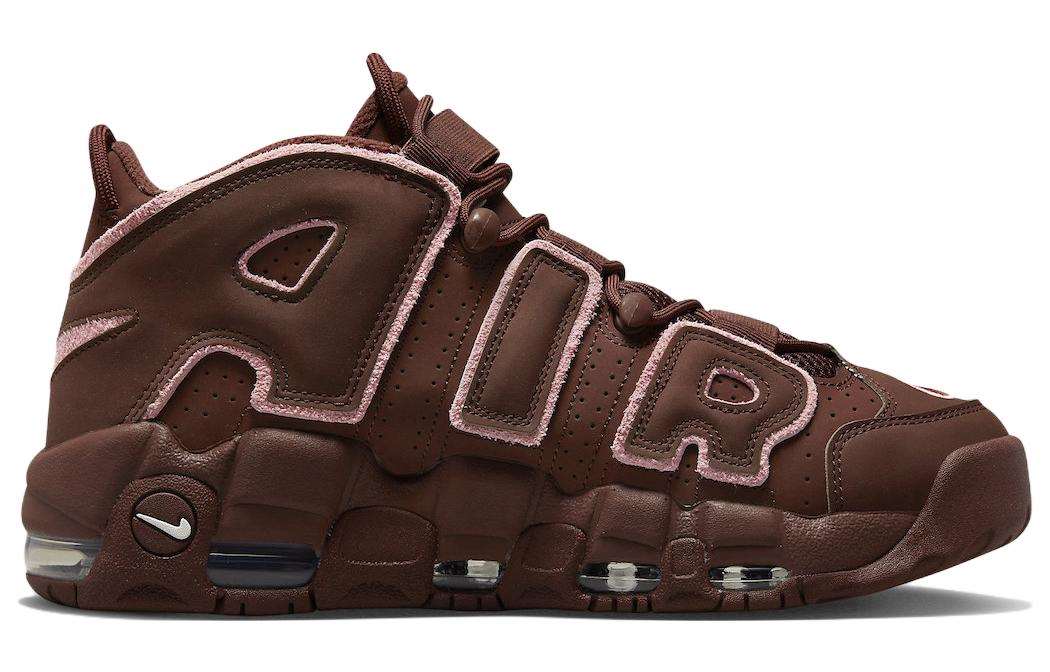 Nike Air More Uptempo "Dark Pony And Soft Pink"