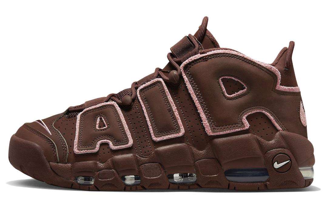 Nike Air More Uptempo "Dark Pony And Soft Pink"