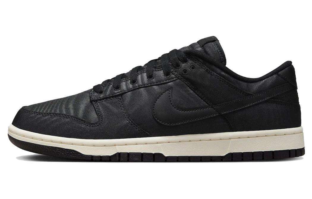 Nike Dunk Low Black Canvas