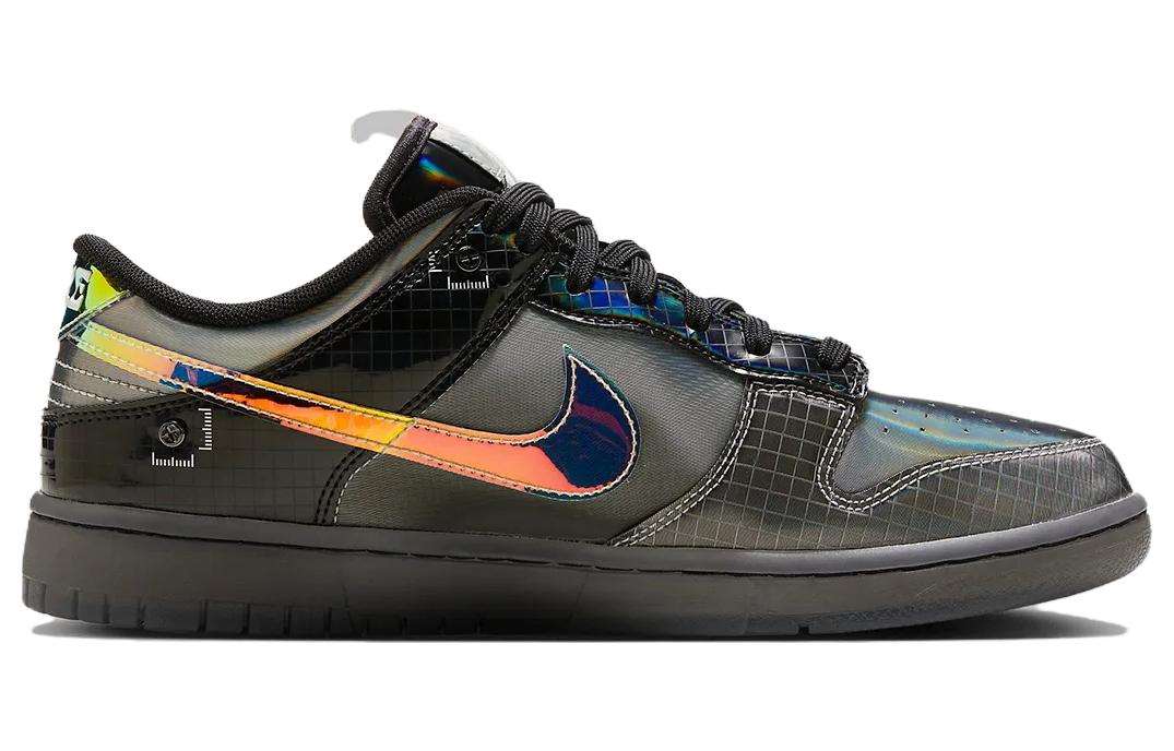 Nike Dunk Low "Hyperflat" Black And Multi-Color