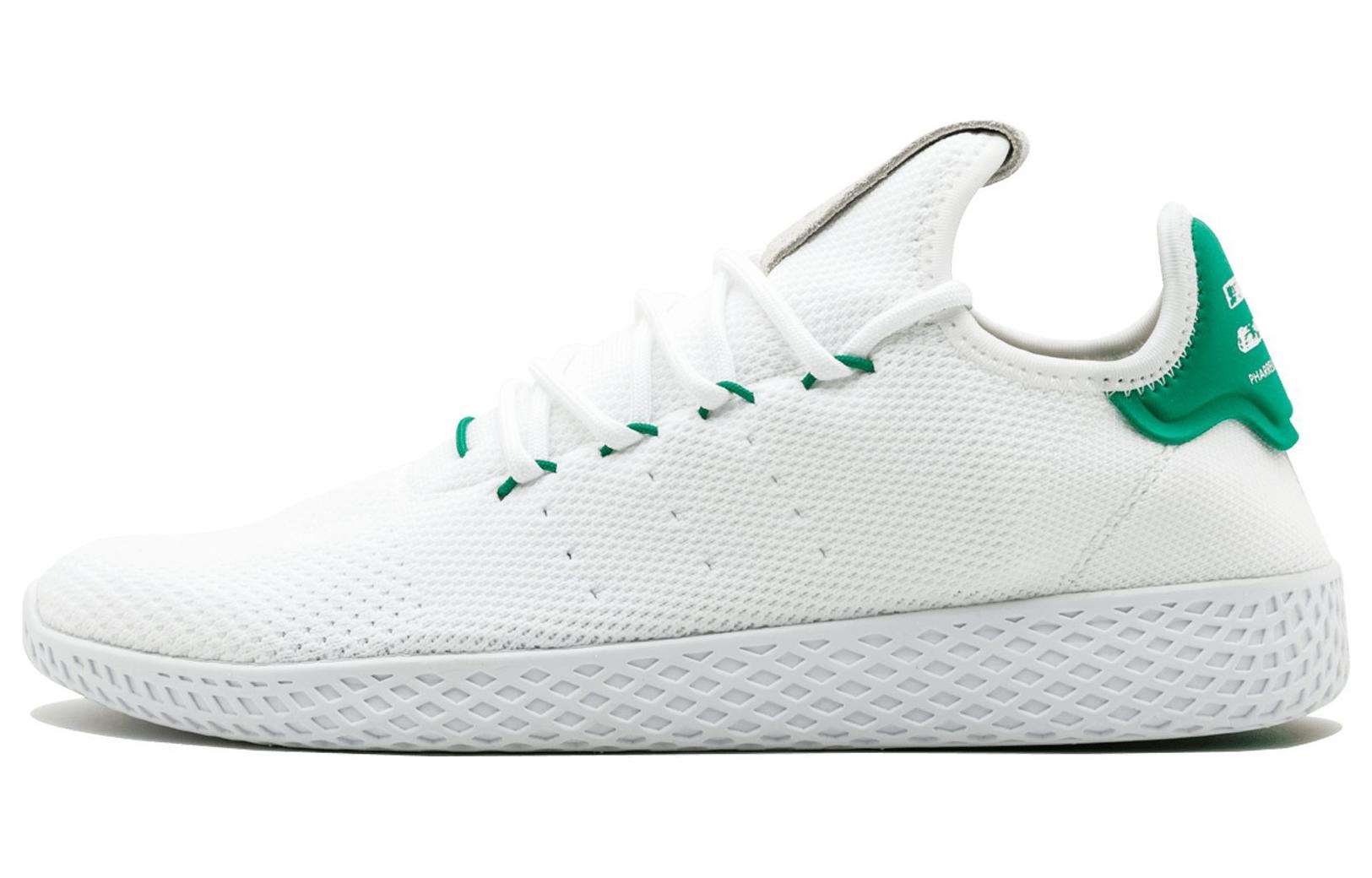 Pharrell Williams X Adidas Originals Tennis Hu White Green