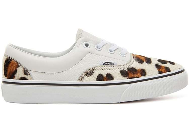 Vans Era Calf Hair Leopard White